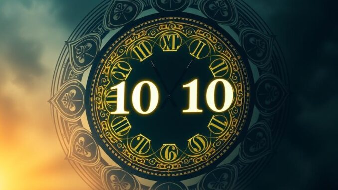 1010-Uhr-Bedeutung 10:10 Uhr Bedeutung